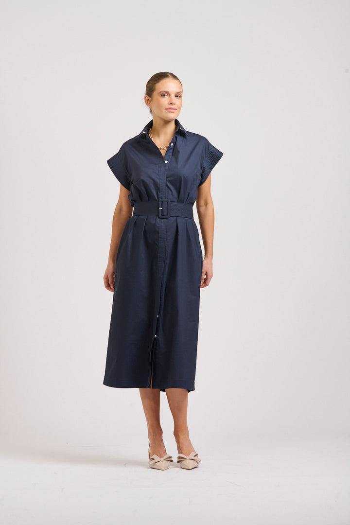 Shirty | The Fifi Shirt Dress | French Navy