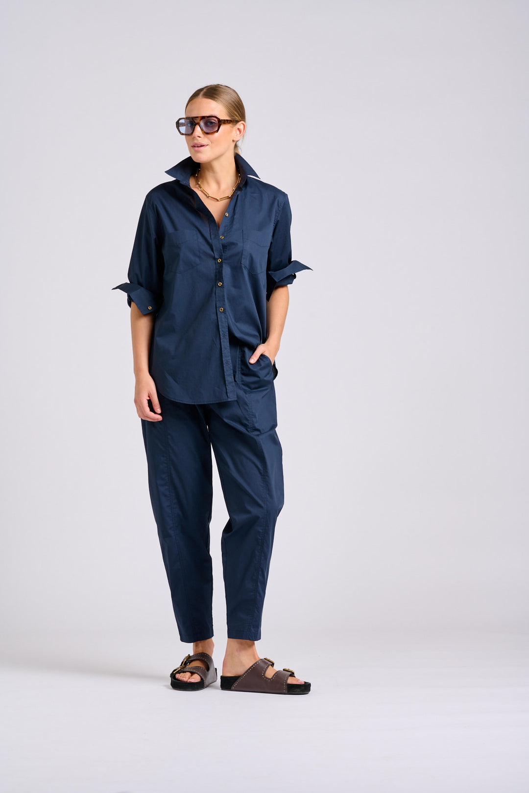 Shirty | The Fiona Pants | French Navy