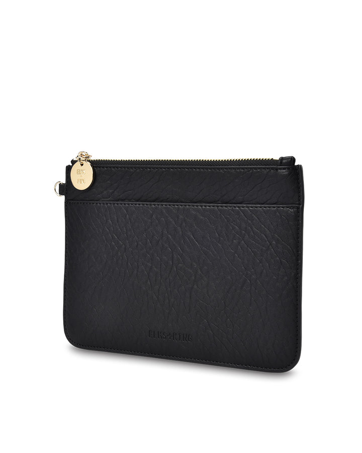 Elms + King | Flat Pouch | Black - Dutch Hideout