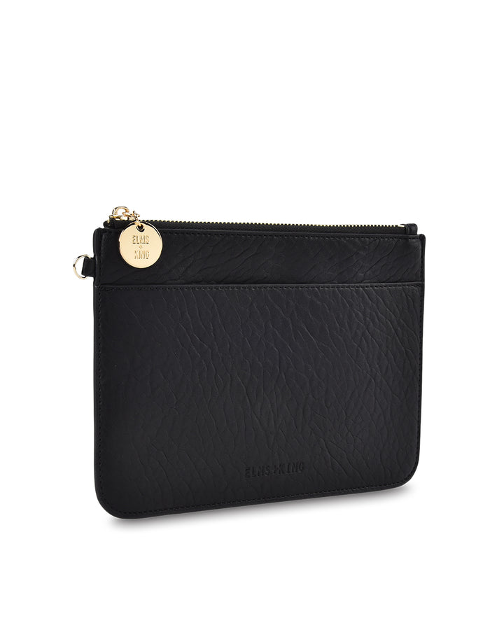 Elms + King | Flat Pouch | Black - Dutch Hideout