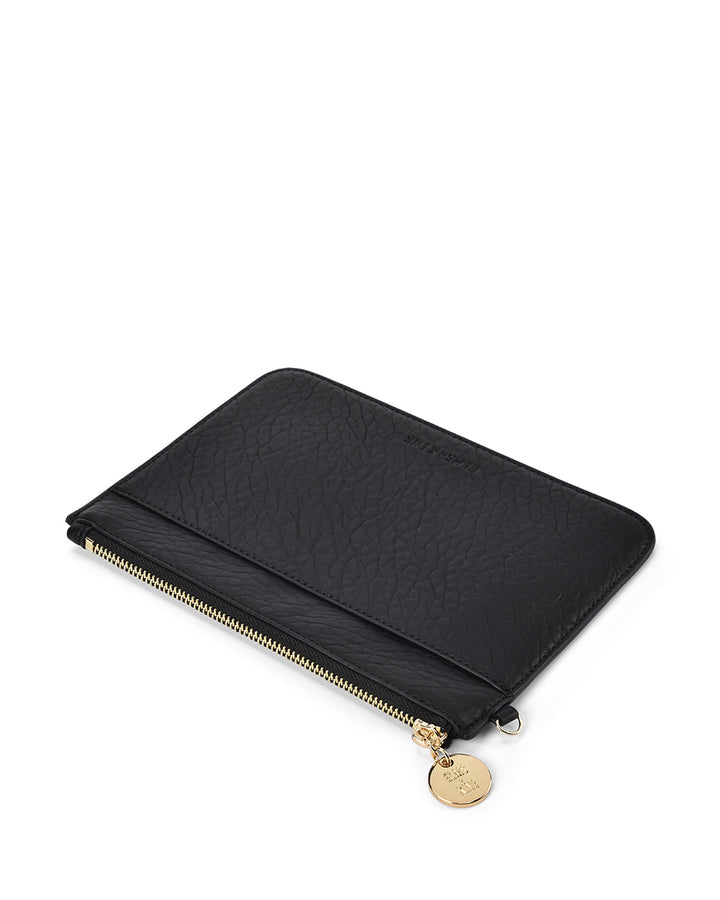 Elms + King | Flat Pouch | Black - Dutch Hideout