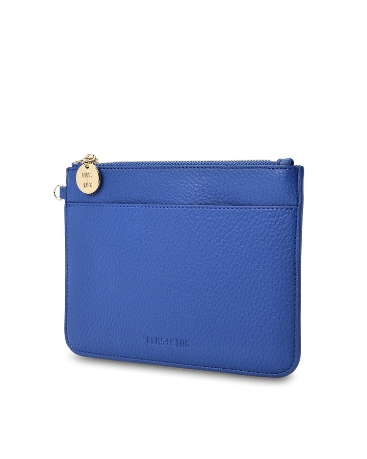 Elms + King | Flat Pouch | Cobalt - Dutch Hideout