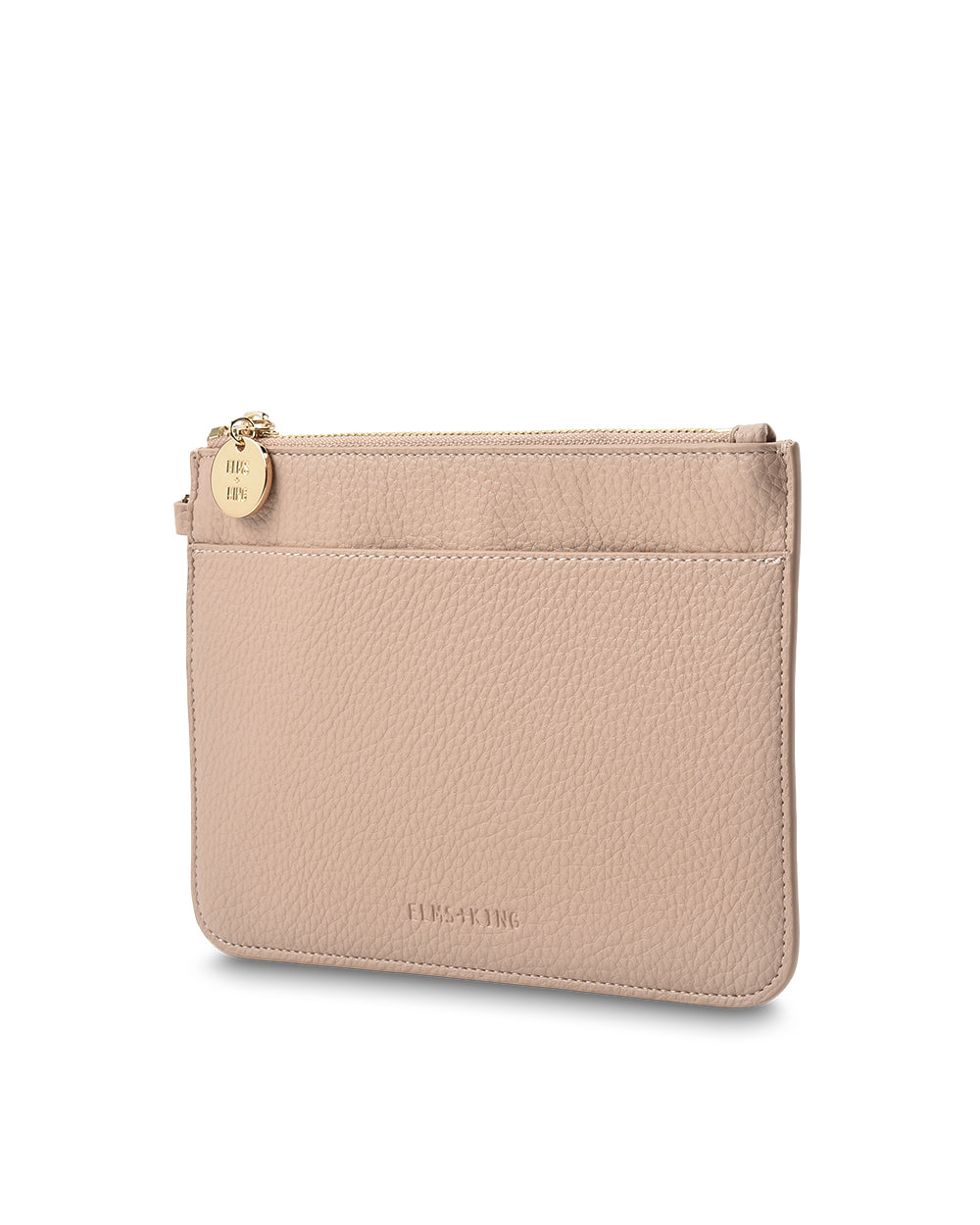 Elms + King | Flat Pouch | Neutral Pebble - Dutch Hideout