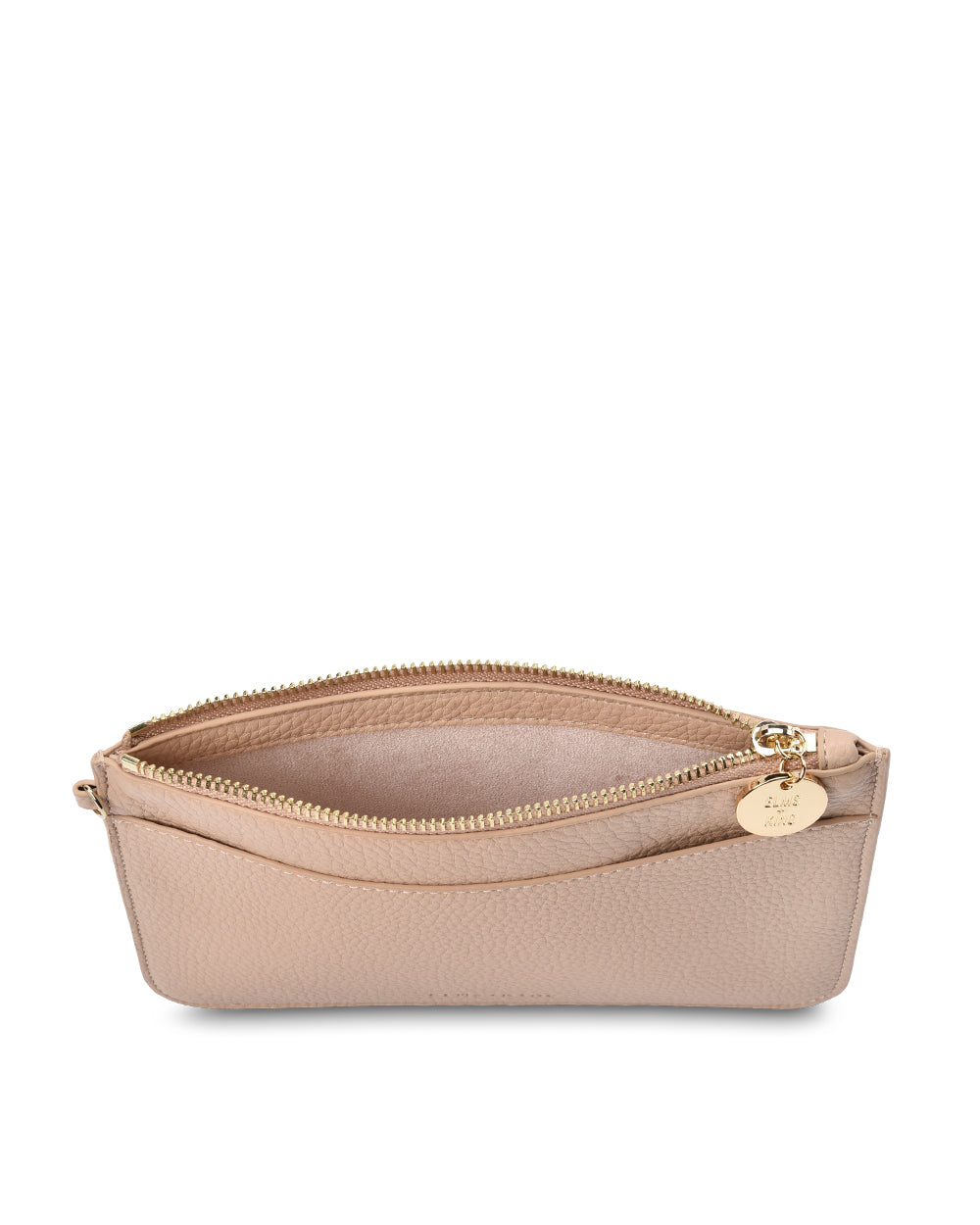 Elms + King | Flat Pouch | Neutral Pebble - Dutch Hideout