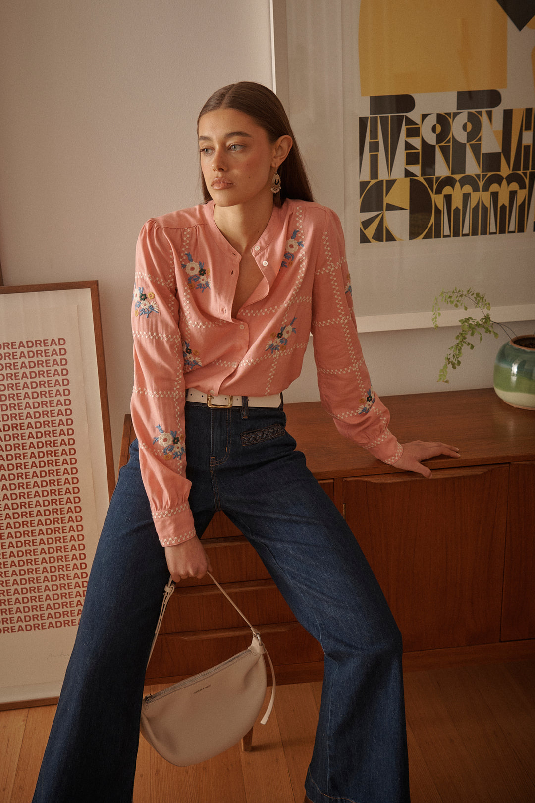 Kireina | Freya Jean - Plait Pocket | Palisade Blue - Dutch Hideout