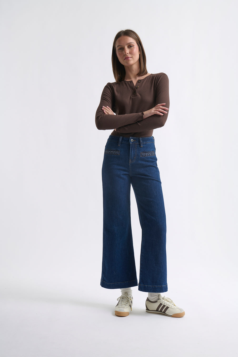 Kireina | Freya Jean - Plait Pocket | Palisade Blue - Dutch Hideout