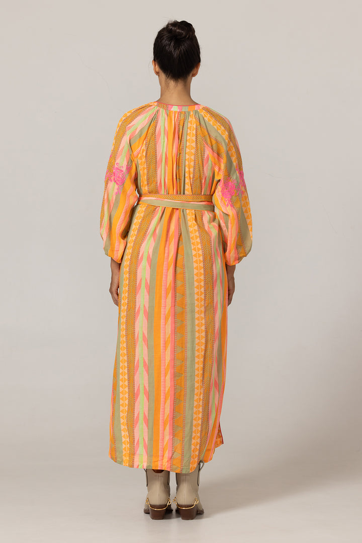 Miss June Paris | Aiden Long Dress | Multicolour