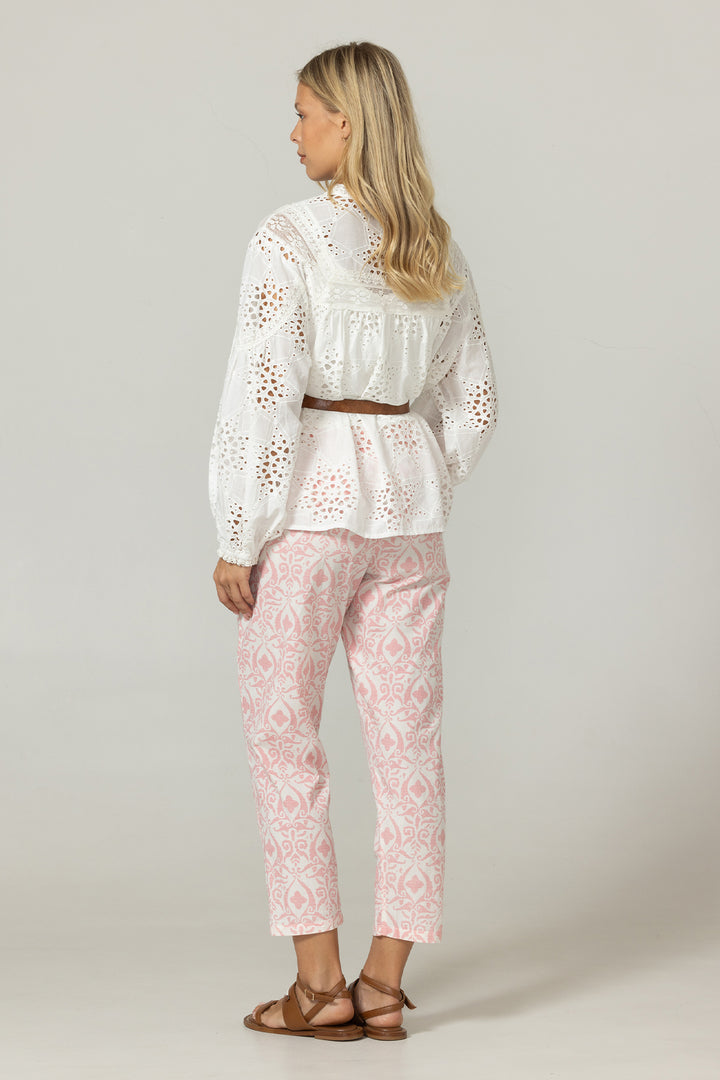 Miss June Paris | Hazel Blouse | White