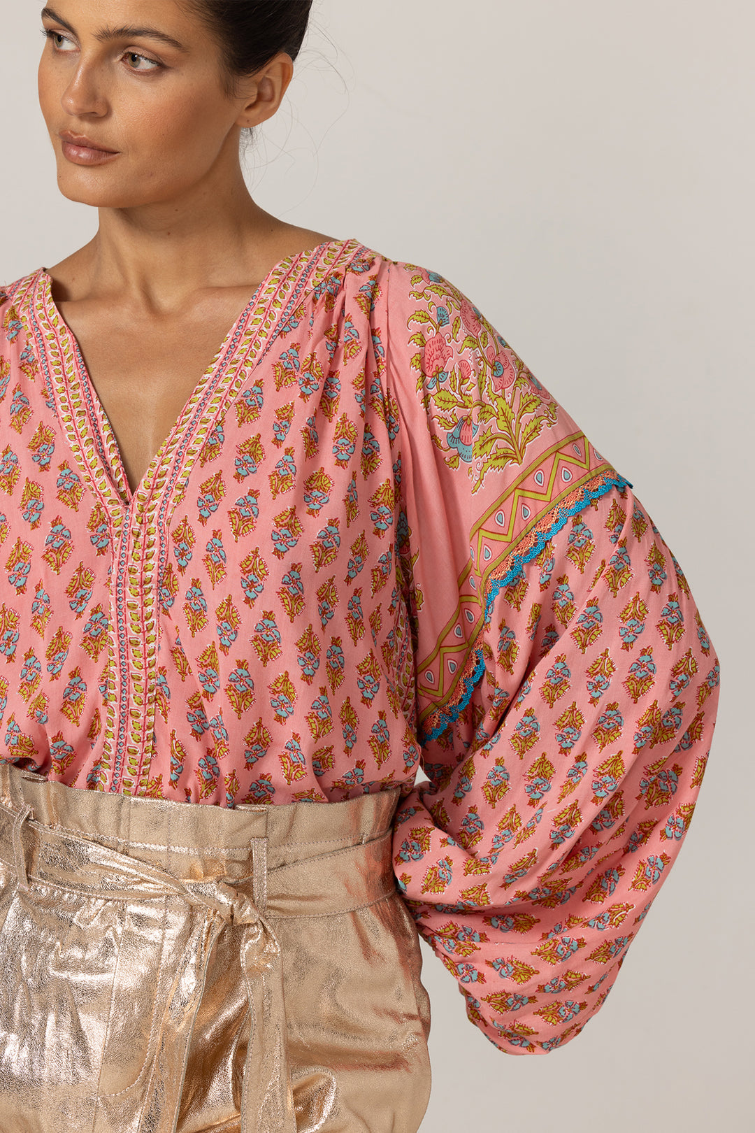 Miss June Paris | Karis Blouse | Pink