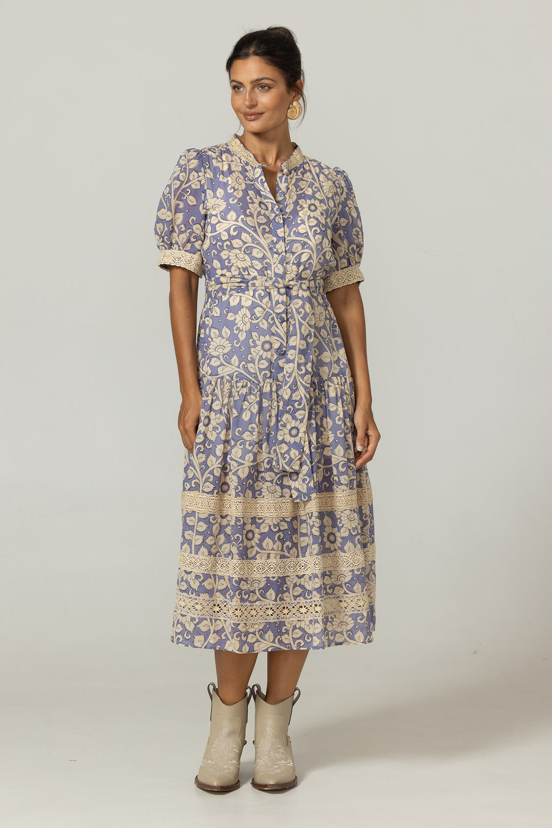 Miss June Paris | Lana Long Dress | Lavender