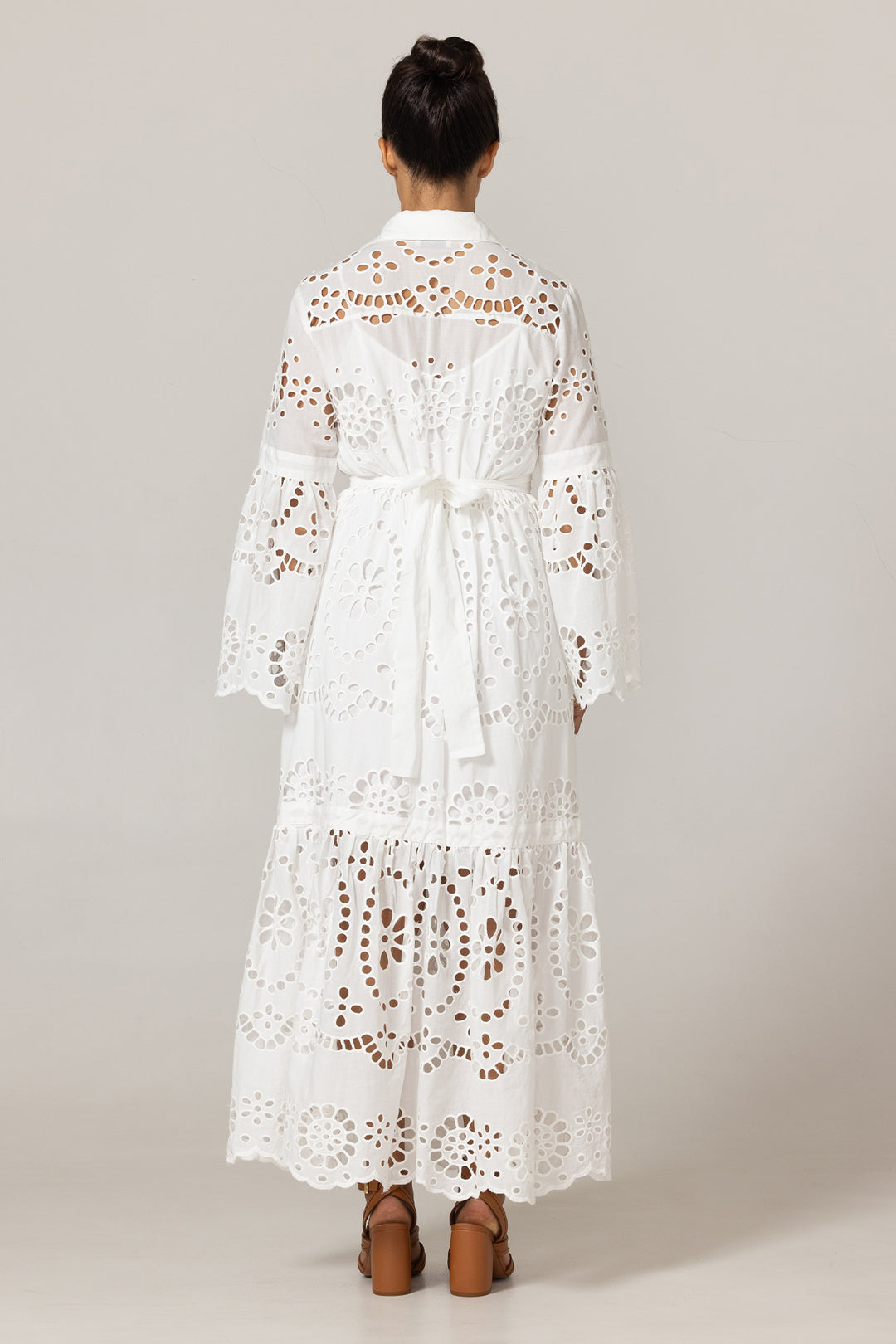 Miss June Paris | Ruby Long Dress | White
