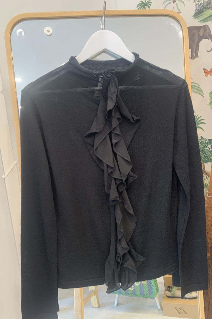 M.A Dainty | Gwenda Top | Black - Dutch Hideout