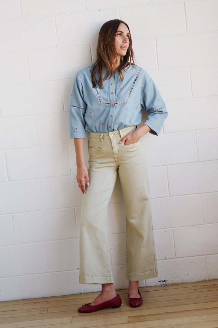 Kireina |Freya Jean - Pistachio Green