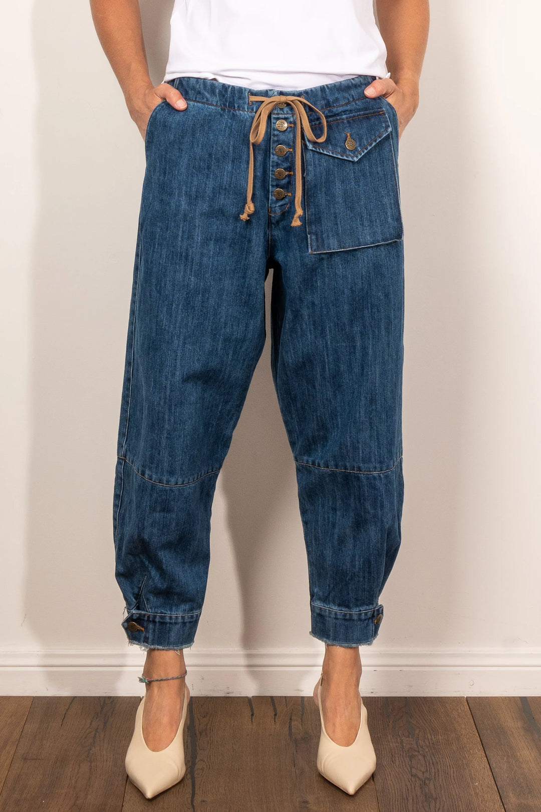 M.A Dainty I Trucker Jean Blue