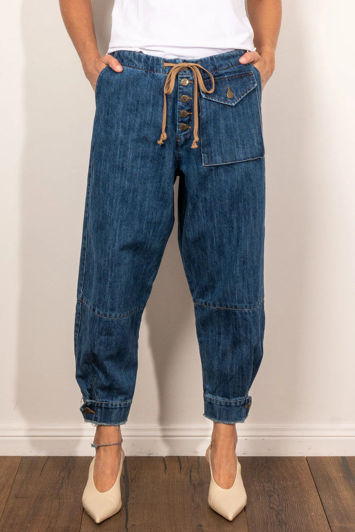 M.A Dainty I Trucker Jean Blue