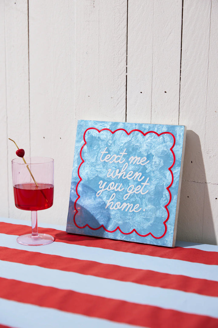 Jones & Co I Fun House Text Tile