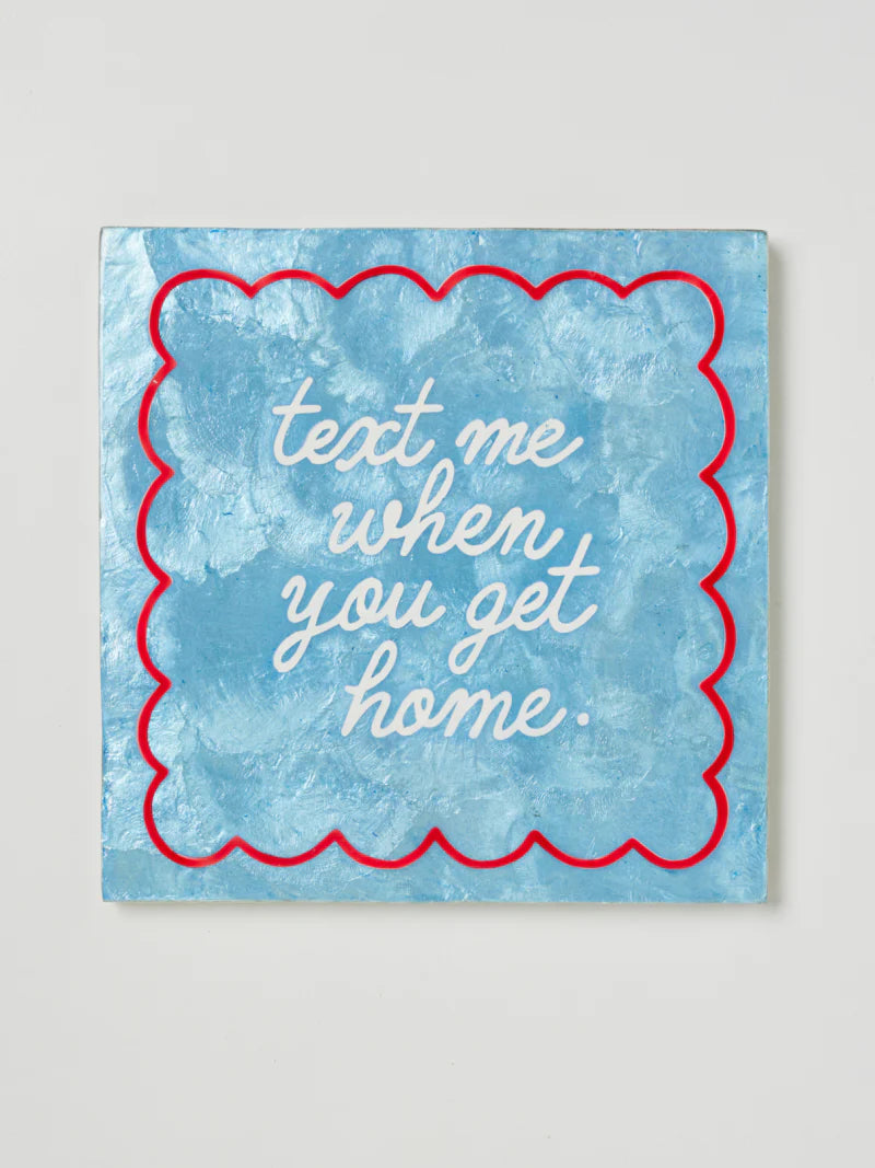 Jones & Co I Fun House Text Tile