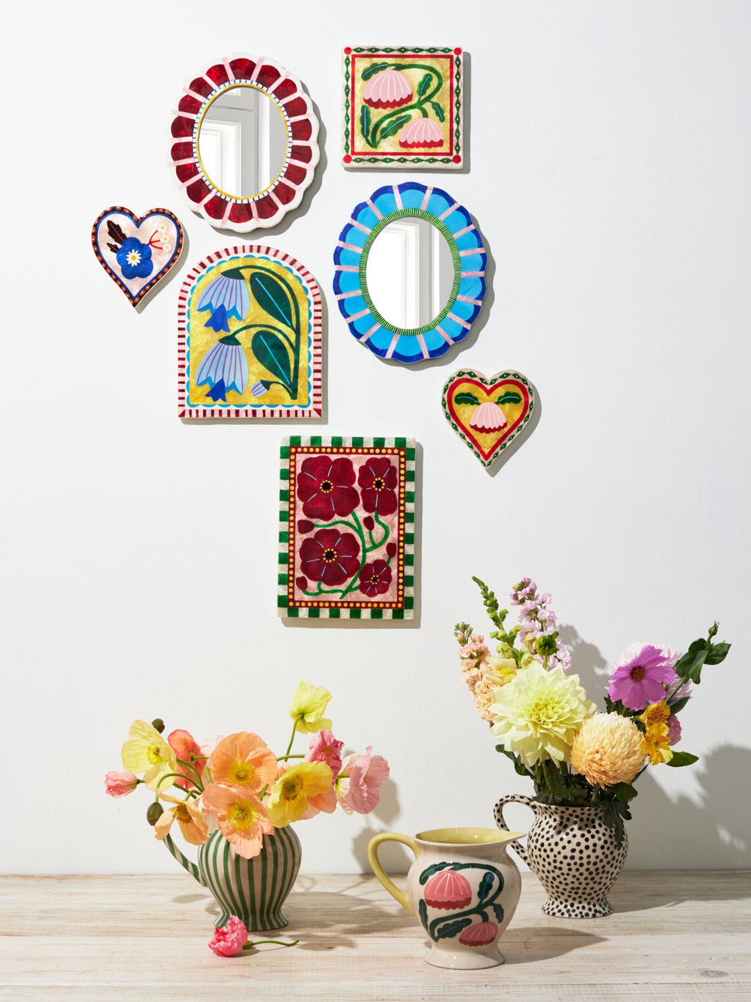 Jones & Co | Bloom Nouveau Blue Heart