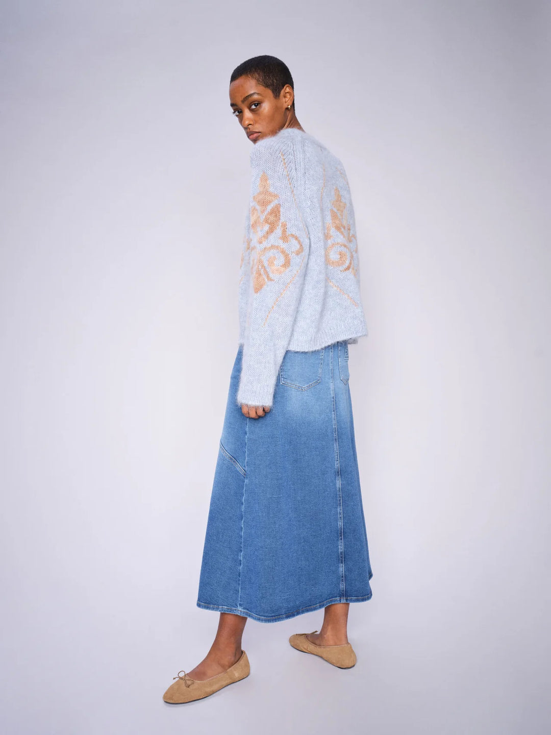 Mos Mosh I Janet Shane Skirt I Blue