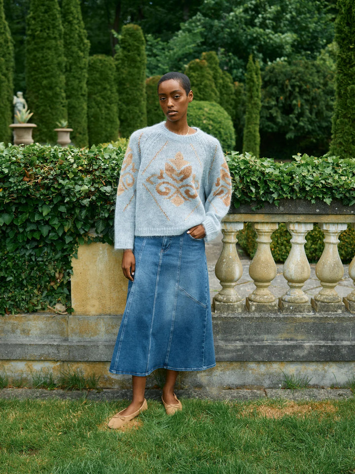 Mos Mosh I Janet Shane Skirt I Blue