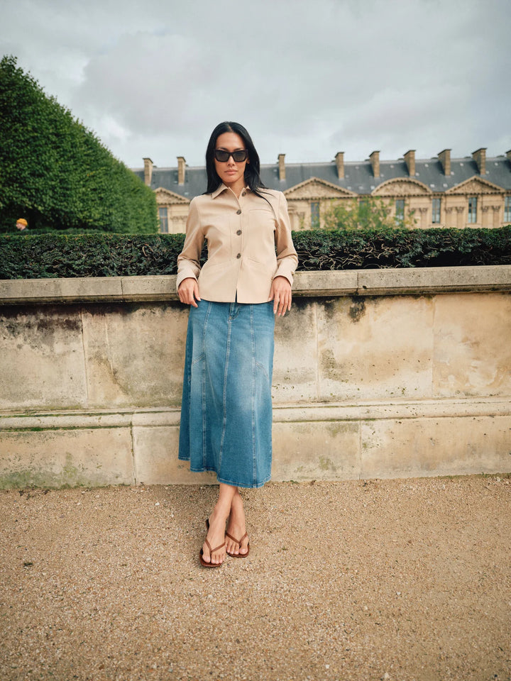 Mos Mosh I Janet Shane Skirt I Blue