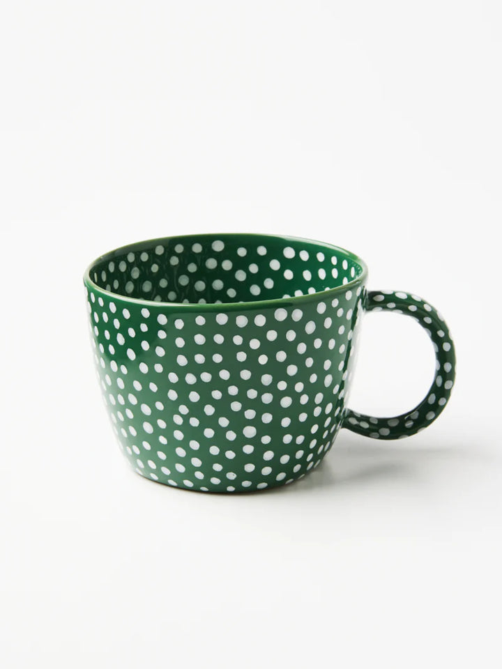 Jones & Co - Green Sprinkle mug