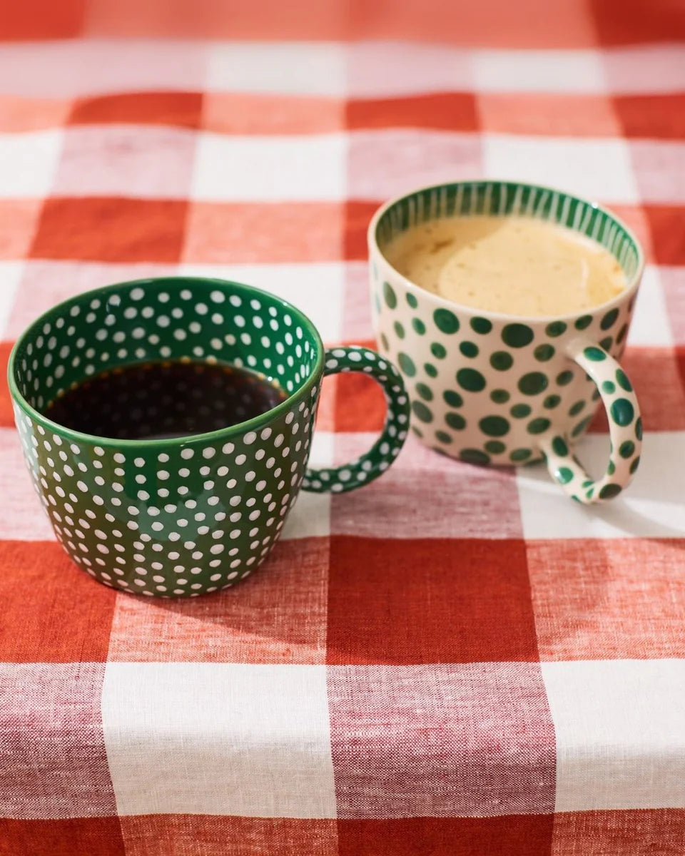 Jones & Co - Green Spot mug
