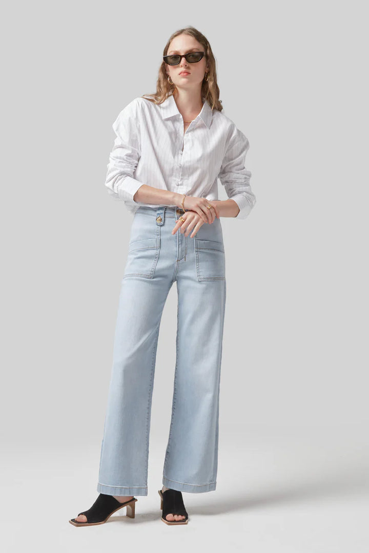 Dricoper I Carrie sun bleached jeans