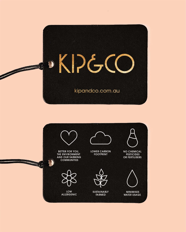 Kip & Co | FLOWER CHAIN EMBROIDERED 4P NAPKIN SET | One Size