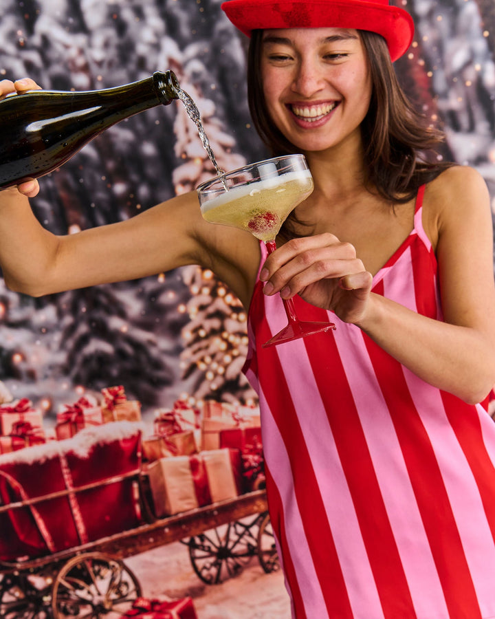 KIP & CO | CHERRY ON TOP MARGARITA GLASS 2P SET