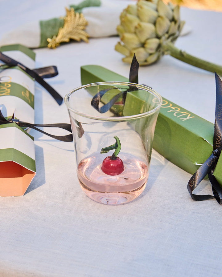 KIP & CO | CHERRY ON TOP CARAFE & GLASS