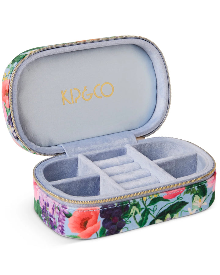 Kip & Co I Spring in the Air Velvet Travel Jewellery Box