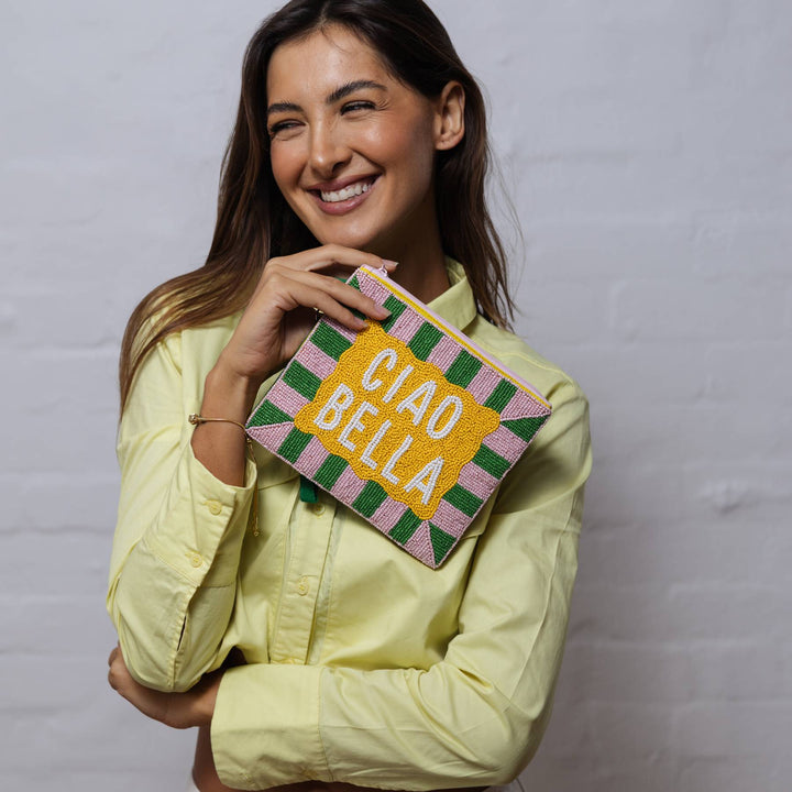 Zoda I Beaded Ciao Bella clutch