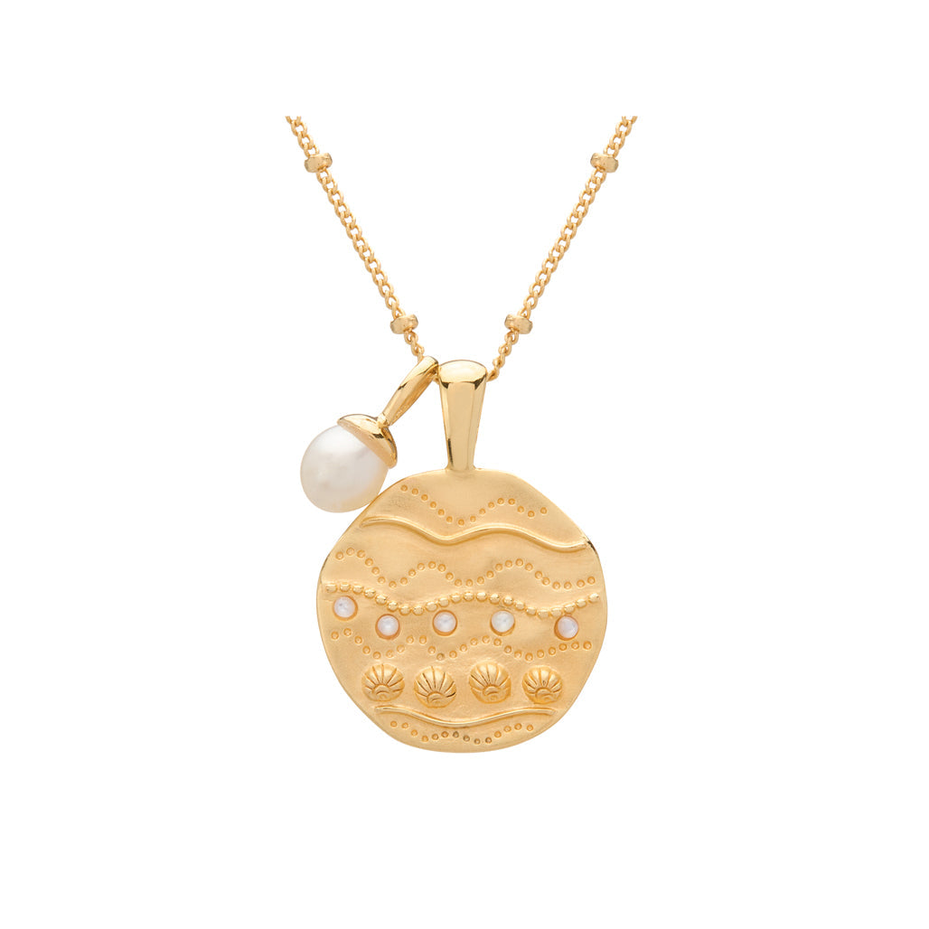 MURKANI | Ocean Dreamer Pendant NECKLACE - 18K GOLD