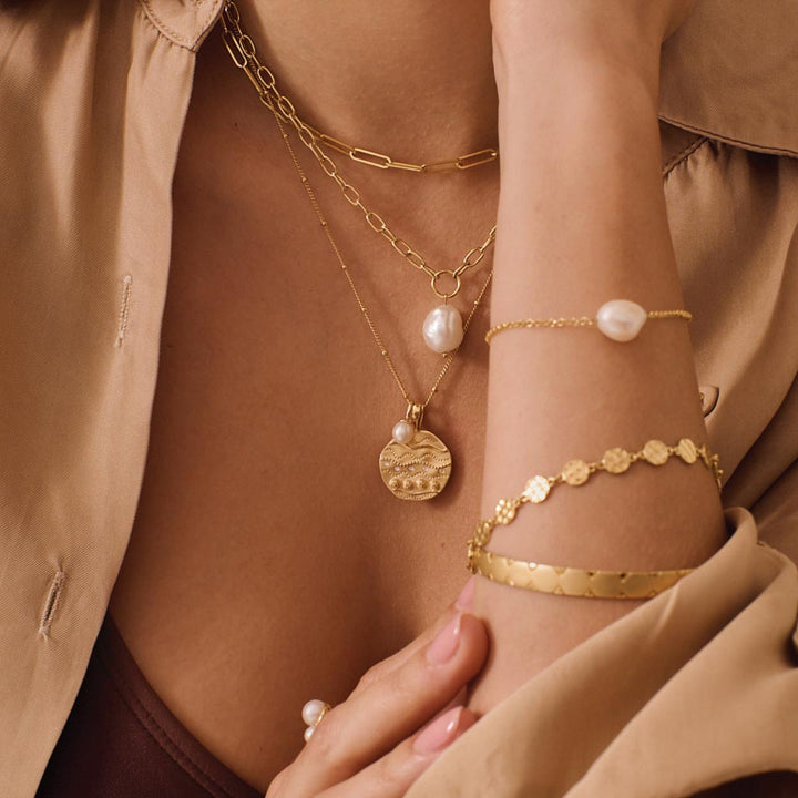 MURKANI | Ocean Dreamer Pendant NECKLACE - 18K GOLD