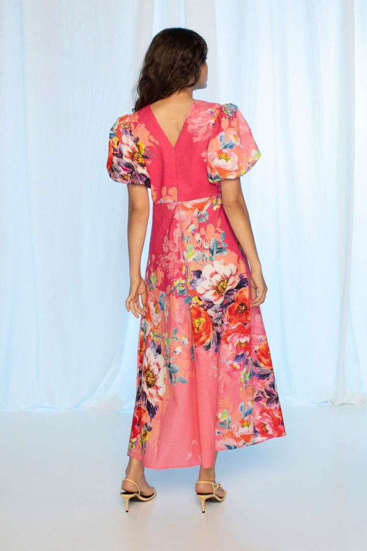 Kachel |  ARIANNA MAXI DRESS | VIVID PETALS