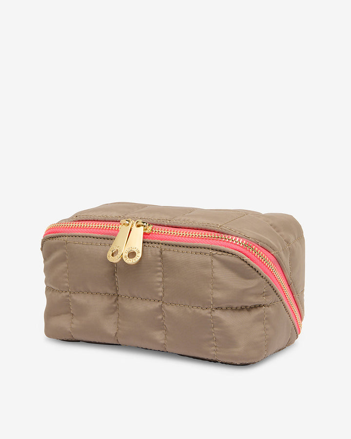 Elms + King | Accessory Case - Taupe