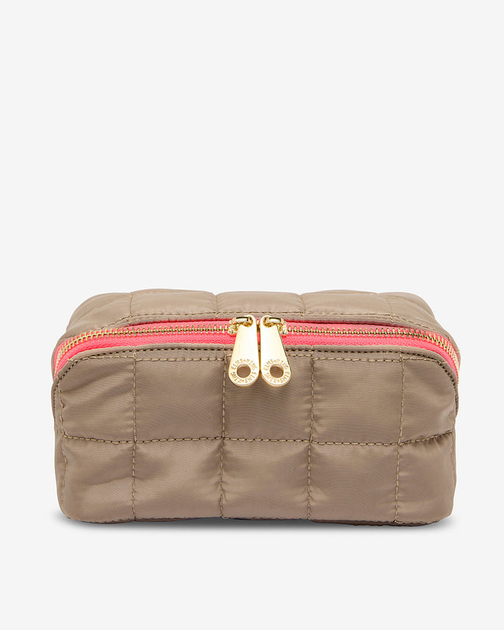 Elms + King | Accessory Case - Taupe