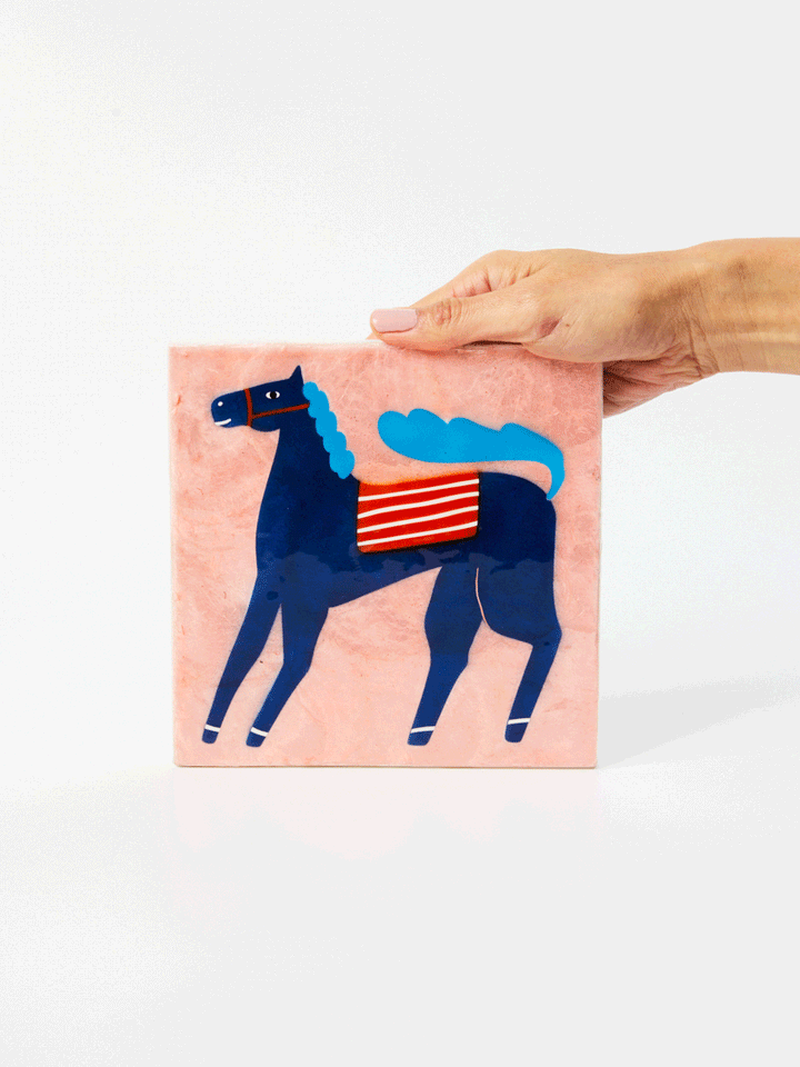 Jones and Co I SUPERETTE PONY TILE - Dutch Hideout