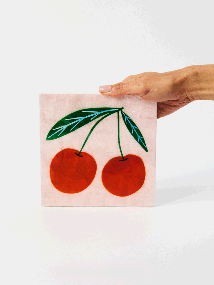 Jones and Co I SUPERETTE CHERRIES TILE