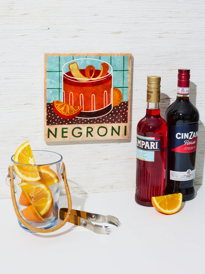 Jones and Co I HAPPY HOUR NEGRONI TILE - Dutch Hideout