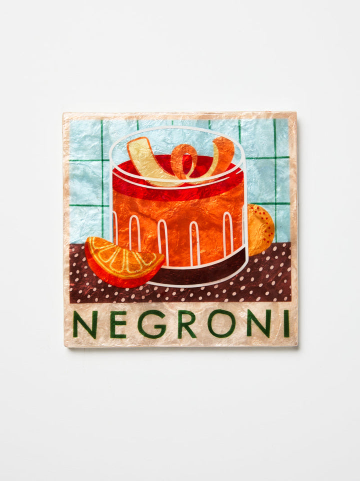 Jones and Co I HAPPY HOUR NEGRONI TILE - Dutch Hideout