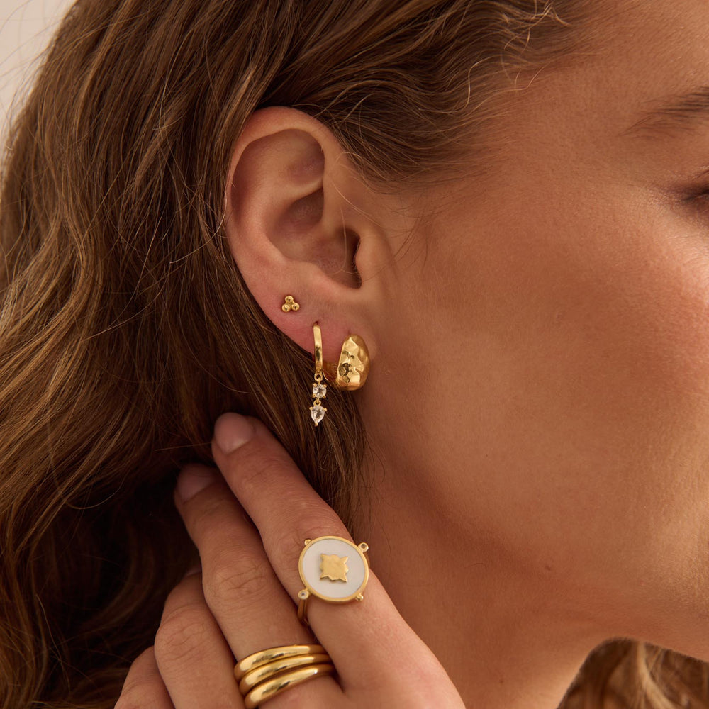 Murkani | Dew Huggies | Yellow Gold Plated - Dutch Hideout