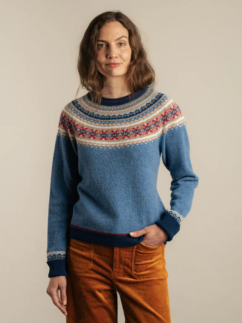 Eribe | Alpine Short Sweater | Blue Morning
