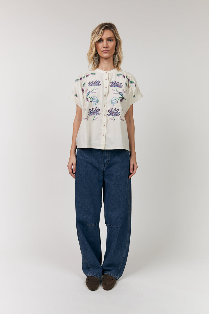 Lollys Laundry IMya Shirt I  Cream - Dutch Hideout