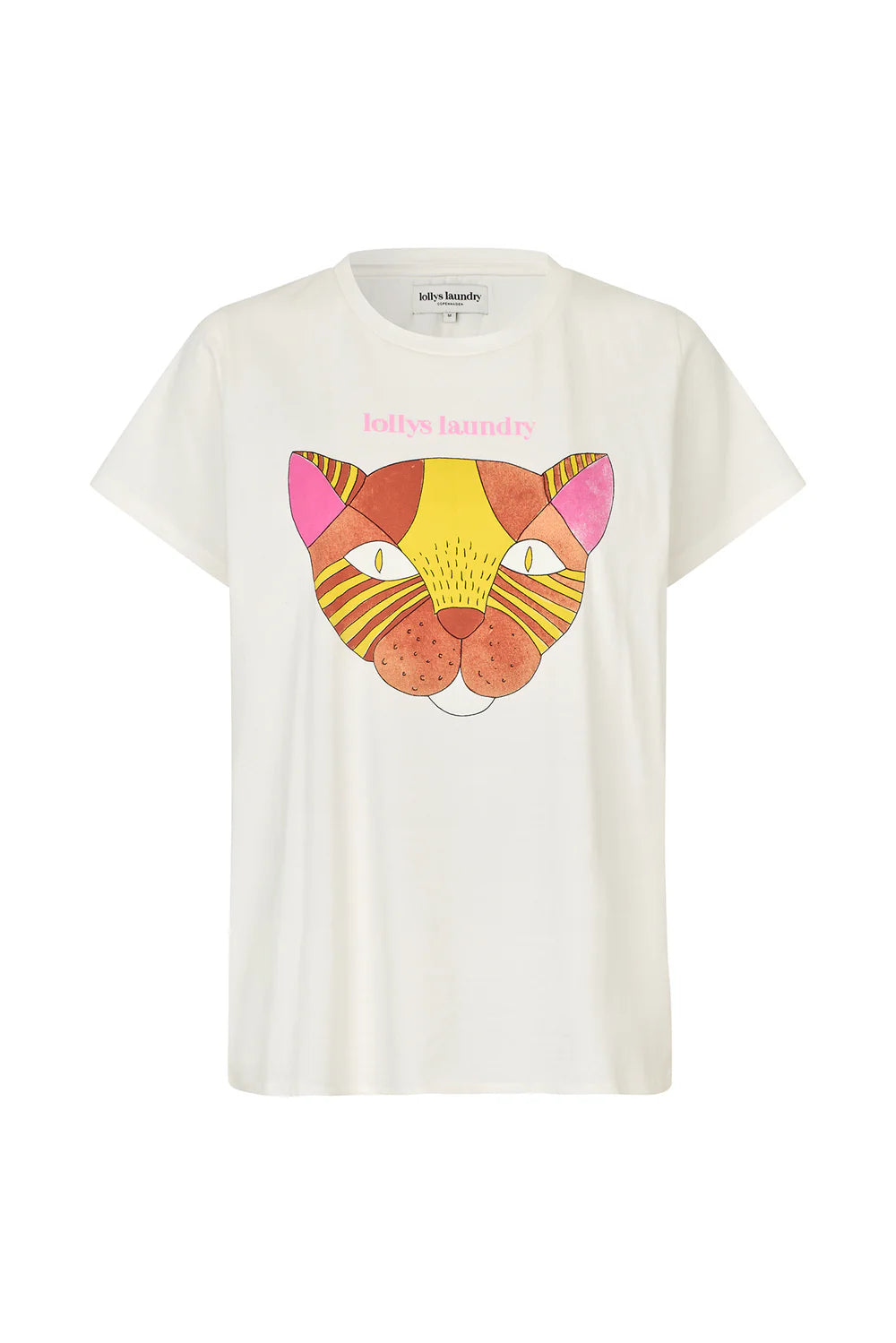 Lollys Laundry I Roma Cat Tee I White - Dutch Hideout