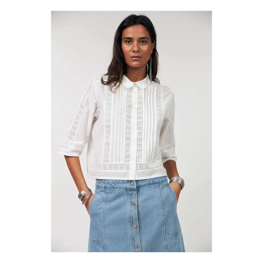 Lollys Laundry I Amora Shirt I White - Dutch Hideout