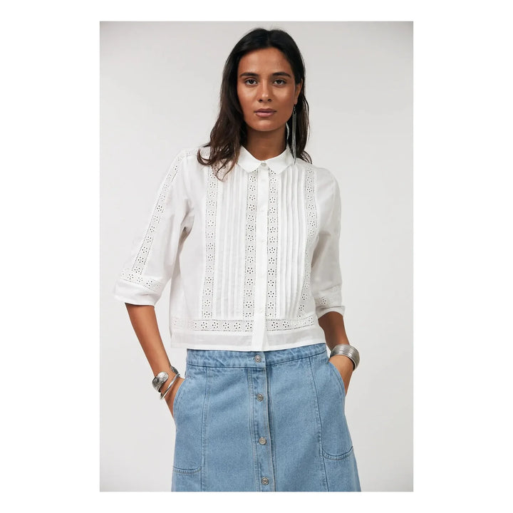 Lollys Laundry I Amora Shirt I White - Dutch Hideout