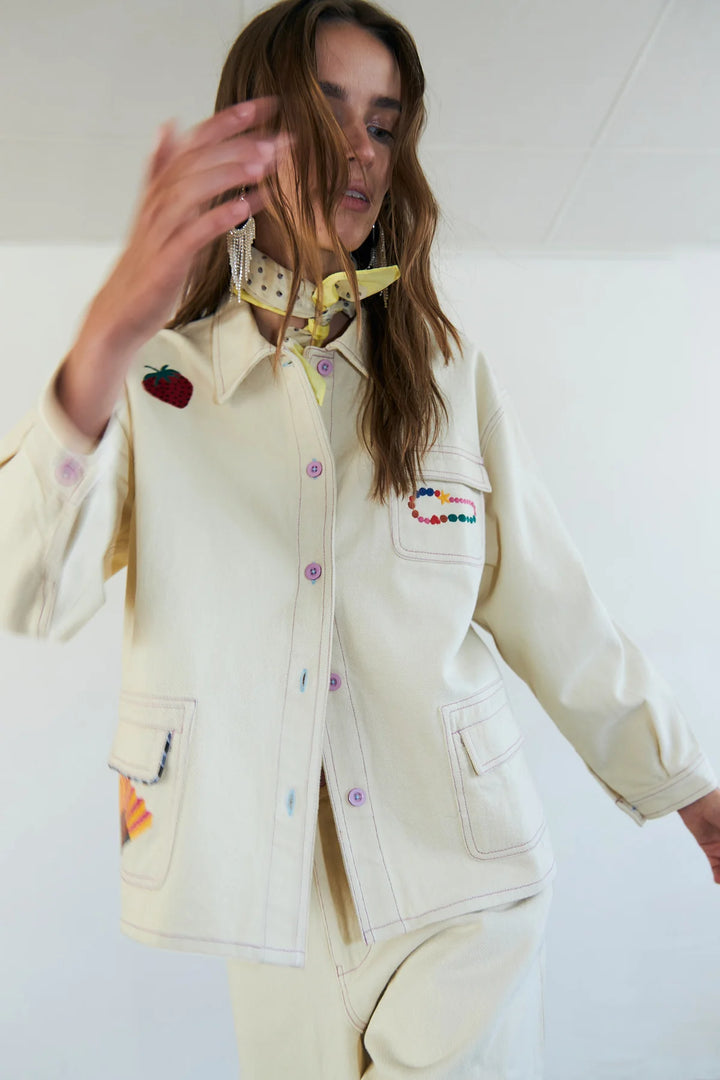 Lollys Laundry I April Jacket I Creme - Dutch Hideout