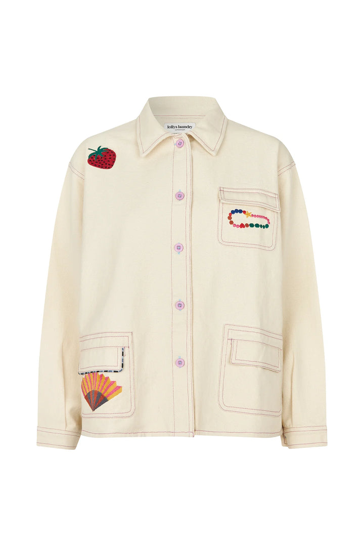 Lollys Laundry I April Jacket I Creme - Dutch Hideout